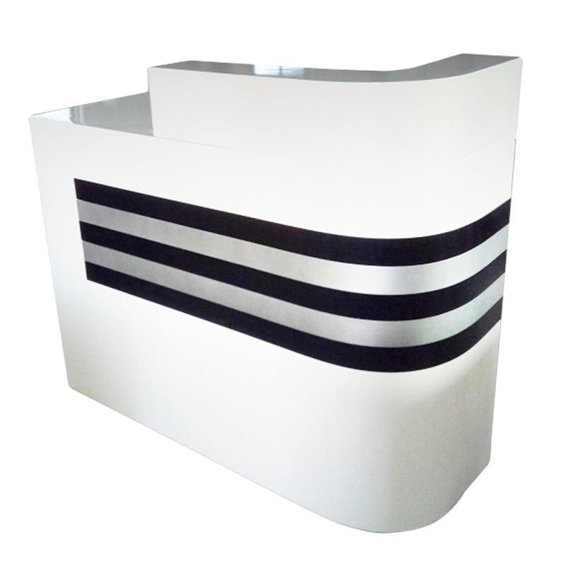 Hl-213 2021 Top Quality Mix Color Salon Reception Table Consult Table for Sale Cashier Desk Check-out Counter Checkstand