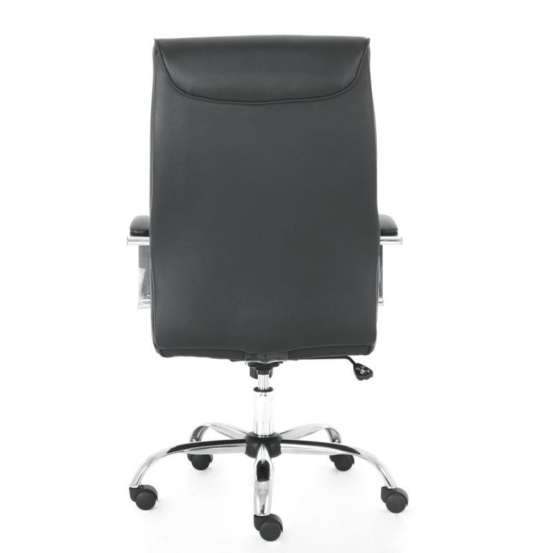 Factory Wholesale High Quality High Back Chrome Base Office Chair