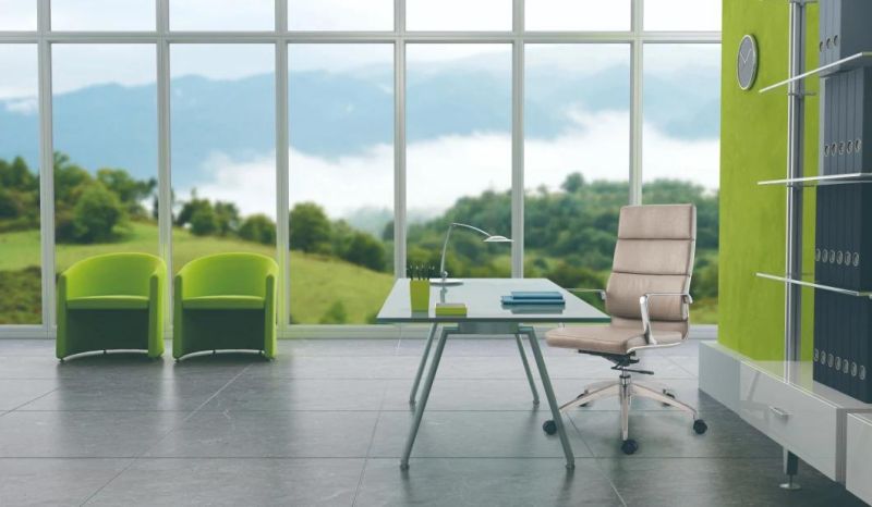 Density Foam PU Upholstered Full Ergonomic Chair Multi-Functional Office Chair