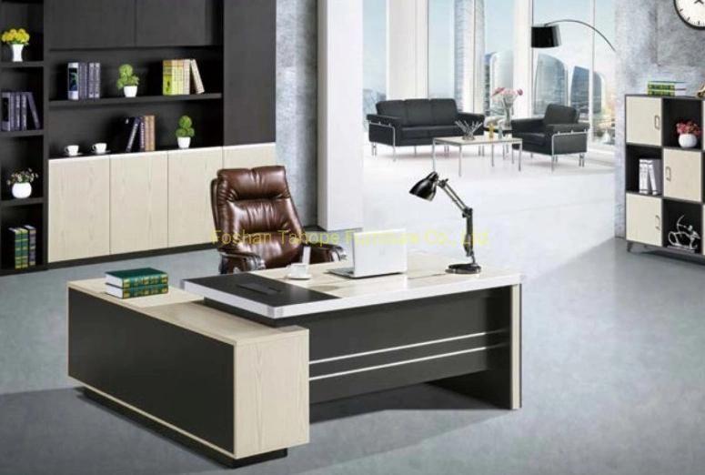 Melamine Office Furniture Simple Wooden Executive Desk