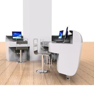 Hot Selling Apartment Reception Hospital Reception Desk Restaurant Artificial Stone Reception Desk