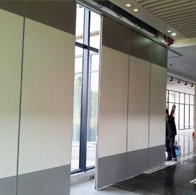 Aluminium Profile Hanging System Movable Sound Proof Wall Partition