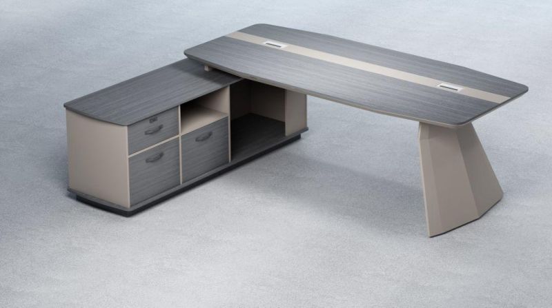 Aluminium Luxury Office Desks Boss Office Table Executive Desk