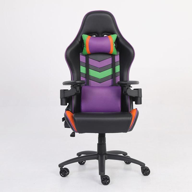 5D Armrest Aluminum Base Magnetic Pillow Lumbar Adjuster Gaming Chair