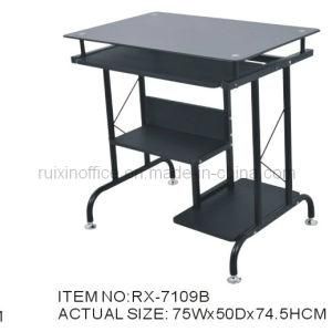 Black Wooden Computer Desk (RX-7109B)