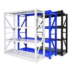 Boltless/Rivet Racking Common Use Xinke Protective Film and Carton Warehouse Rack Metal Shelves