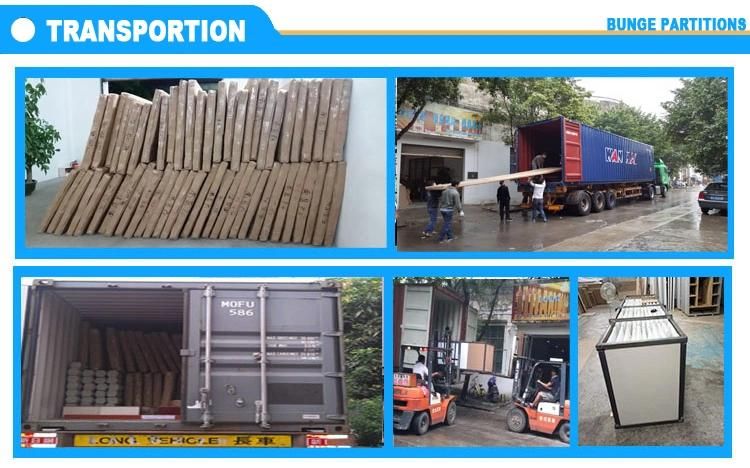 Portable Room Partitions Track and Roller Folding Floor to Ceiling Partition Wall for Restraurant