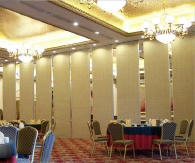 Interior Commercial Furniture Soundproof Folding Sliding Doors Acoustic Movable Partition Wall