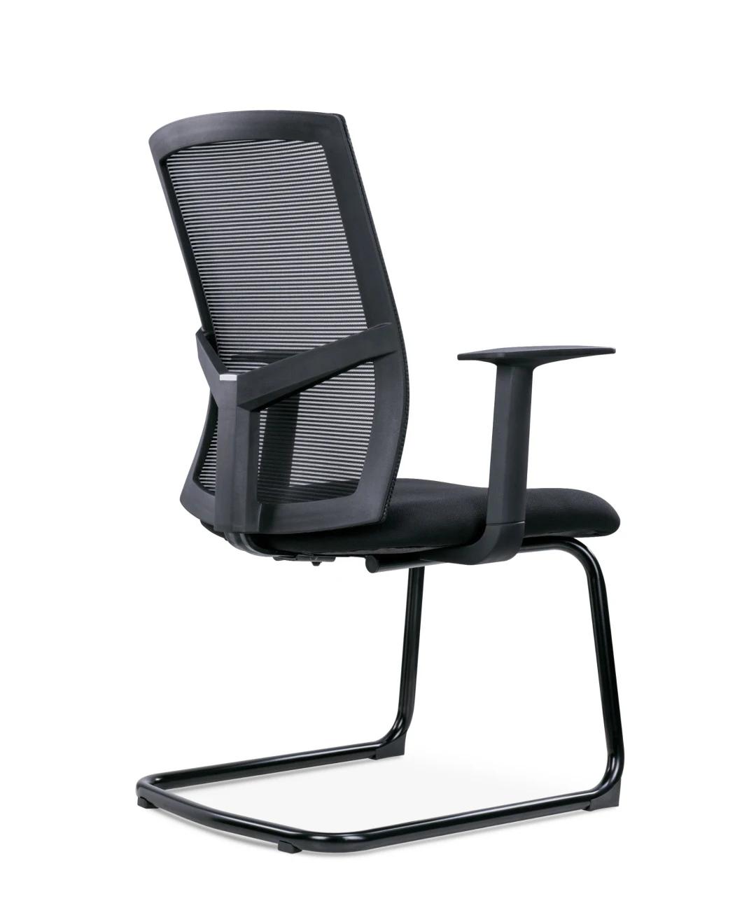 High Quality Office Chair American BIFMA European En1335 Medium Back Modern Fabric Mesh Office Meeting Chair