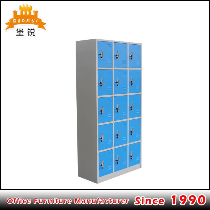 School Furniture 15 Doors Metal Locker