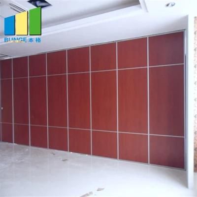Sound Absorption Movable Partition Walls with Wheels for School