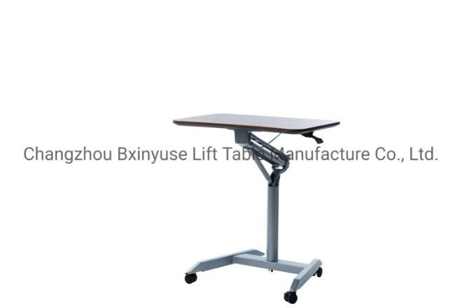 China Factory /Height Adjustable Desk/Adjustable Table/One Leg Table