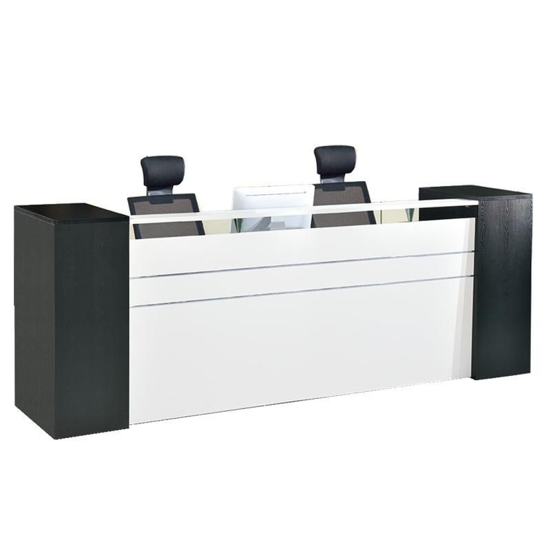 Hl-035 2021 Top Quality Mix Color Salon Reception Table Consult Table for Sale Cashier Desk Check-out Counter Checkstand
