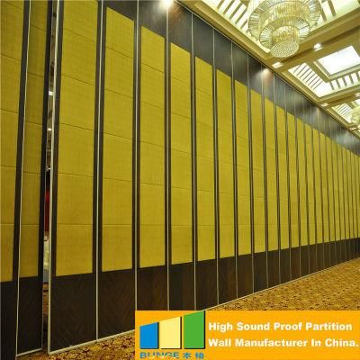 Exhibition Center Mobile Folding Partition Wall Acoustic Sliding Partition Walls