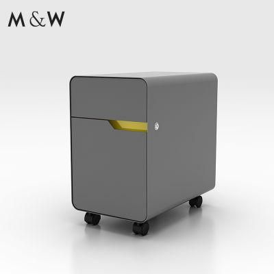 New Arrival Steel Mobile Pedestal 2 Drawer Metal Filing Cabinet