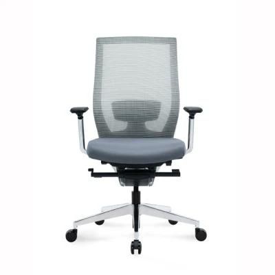 Modern Executive MID Back Ergonomic Swivel Fabric Gaming Office Metal Staff Chair