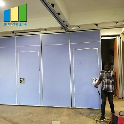 Good Sound Insulation Acoustic Operable Movable Partition Wall for Banquet Hall