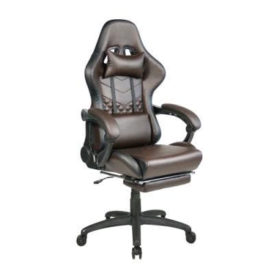 (MINIFAR) High Quality Swivel Executive Gaming Chair with Footrest