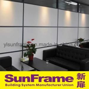 Aluminium Frame Partition with Melamine Board