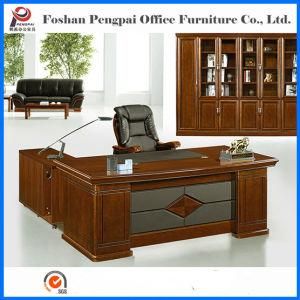 Luxury Modular Classical Wooden Office Table with Pattern