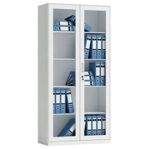 Office Equipment Modern Steel Filing Cabinet with Glass Door Metal Filing Cabinets Metal Locker