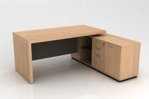High End Customize Executive Office Desk Set with Fixed Cabinet