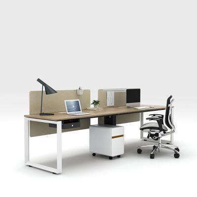 Low Price Modern Style Popular Type Work Station High Quality 2 Person Office Desk Workstation