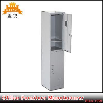 Luoyang Office Furniture Steel Vertical Two Tier Locker