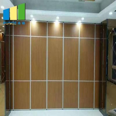 Folding High Partition Wall Operable Wooden Partitions