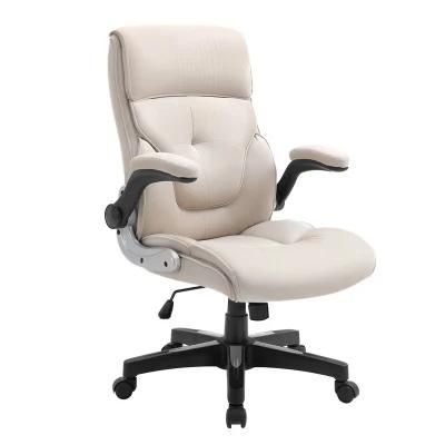 Ergonomic High Back Design Upholstery PU Leather Office Execuitve Chair