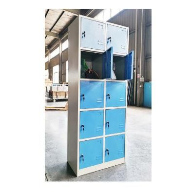 Fas-154 10 Doors Locker Room Staff Locker Cabinet Metal Steel Parcel Work Lockers