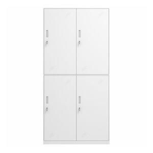 Relax Door High Quality Locks High Quality Metal Fittings Four Door Wardrobe
