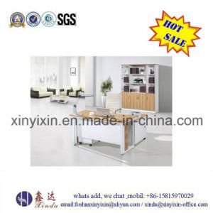 Square Metal Legs Wooden Desk Top Office Furniture (M2608#)