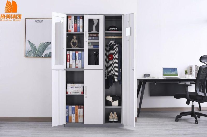 Swing Door Wholsale Factory Sale Cupboard Steel Clothes Cabinet