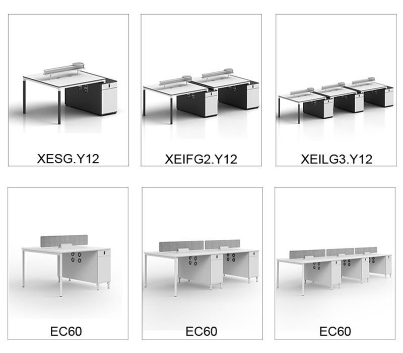 High Quality Modern Furniture Office Desk 4 Person Office Workstations