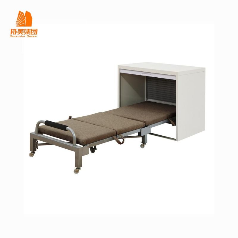 Integrated Filing Cabinet and Folding Bed. Integrated Office Furniture