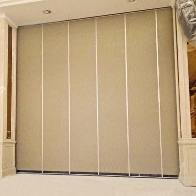Dance Studio Wooden Operable Restaurant Sound Proof Movable Partition Wall