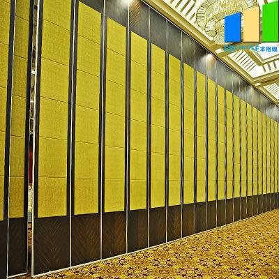 Banquet Hall Folding Door Partitions Restaurant Movable Sound Proof Partitions