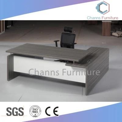 Popular L Shape Modern Wooden Office Furniture Executive Table Office Desk (CAS-D5429)