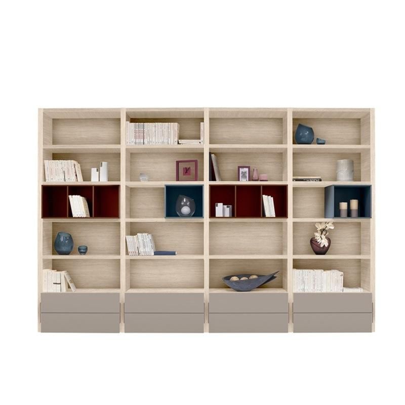 Over-Sized Bookshelves for Books and Decorations