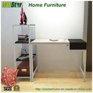 Simple Metal Wood Office Desk with Drawer (WS16-0022, for home furniture)