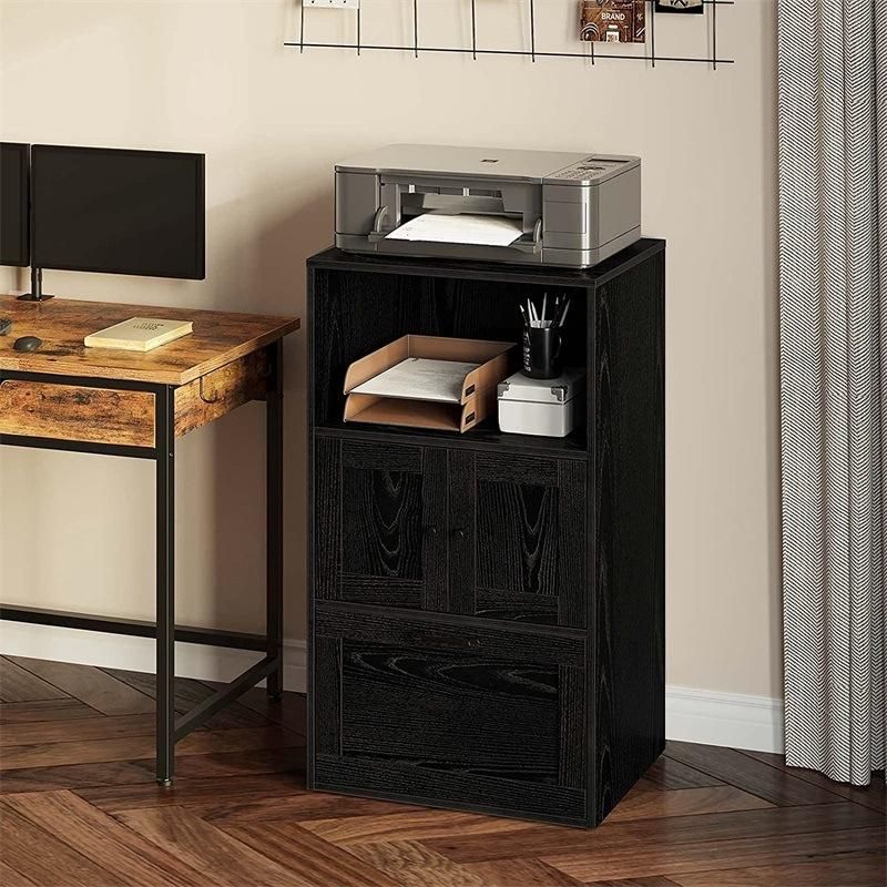 File Cabinet with Drawer Filing Cabinet with Storage Shelf for Home Office