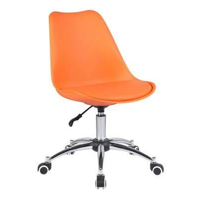 Office Desk Cheap with Wheels Tub Leisure Plastic Swivel Chair
