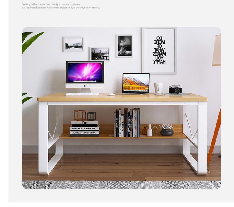 Modern Office and Home or Study Use Wood Table