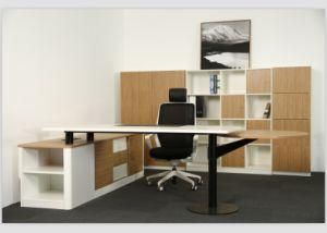 Wooden Melamine Office Furniture Modern Executive Office Desk