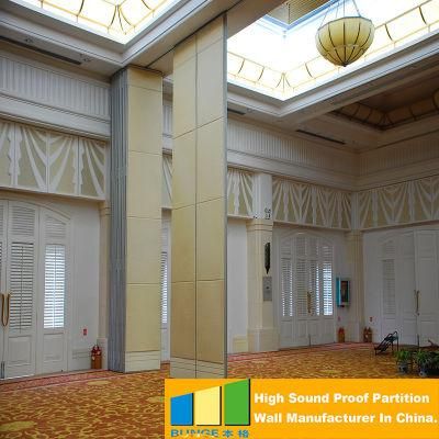 Aluminum Frame Soundproof Movable Acoustic Operable Panel Folding Partition Walls