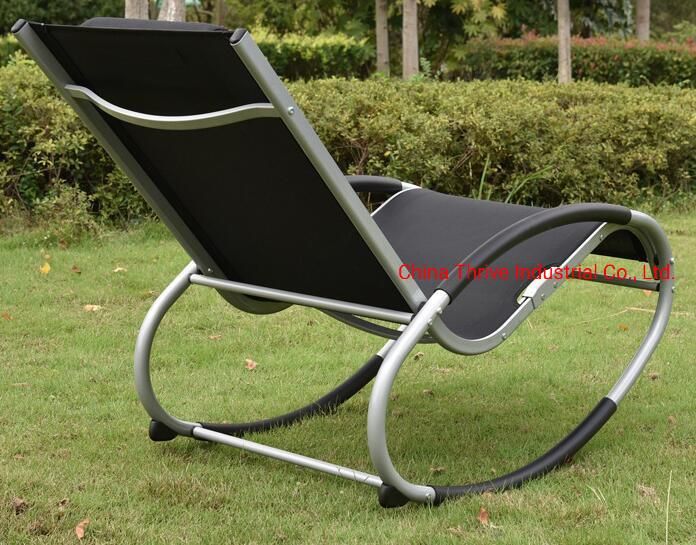 Outdoor Beach Zero Gravity Rocking Reclining Chair Foldable Chair