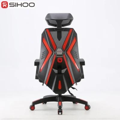 Modern Design High Back Black Office Furniture Silla Gamer Game Gaming Racing Chair with Footrest