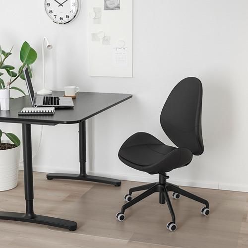 Ergonomic Mesh Office Chair, High Back Desk Chair - Adjustable Headrest with Flip-up Arms, Tilt Function, Lumbar Support and PU Wheels, Swivel Computer