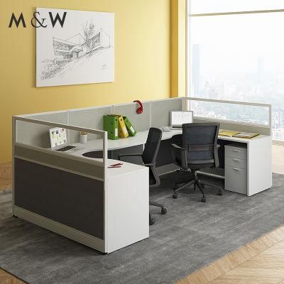 New Arrival Table 2 Person Divider Cubicle Workstation Desk Office Partition